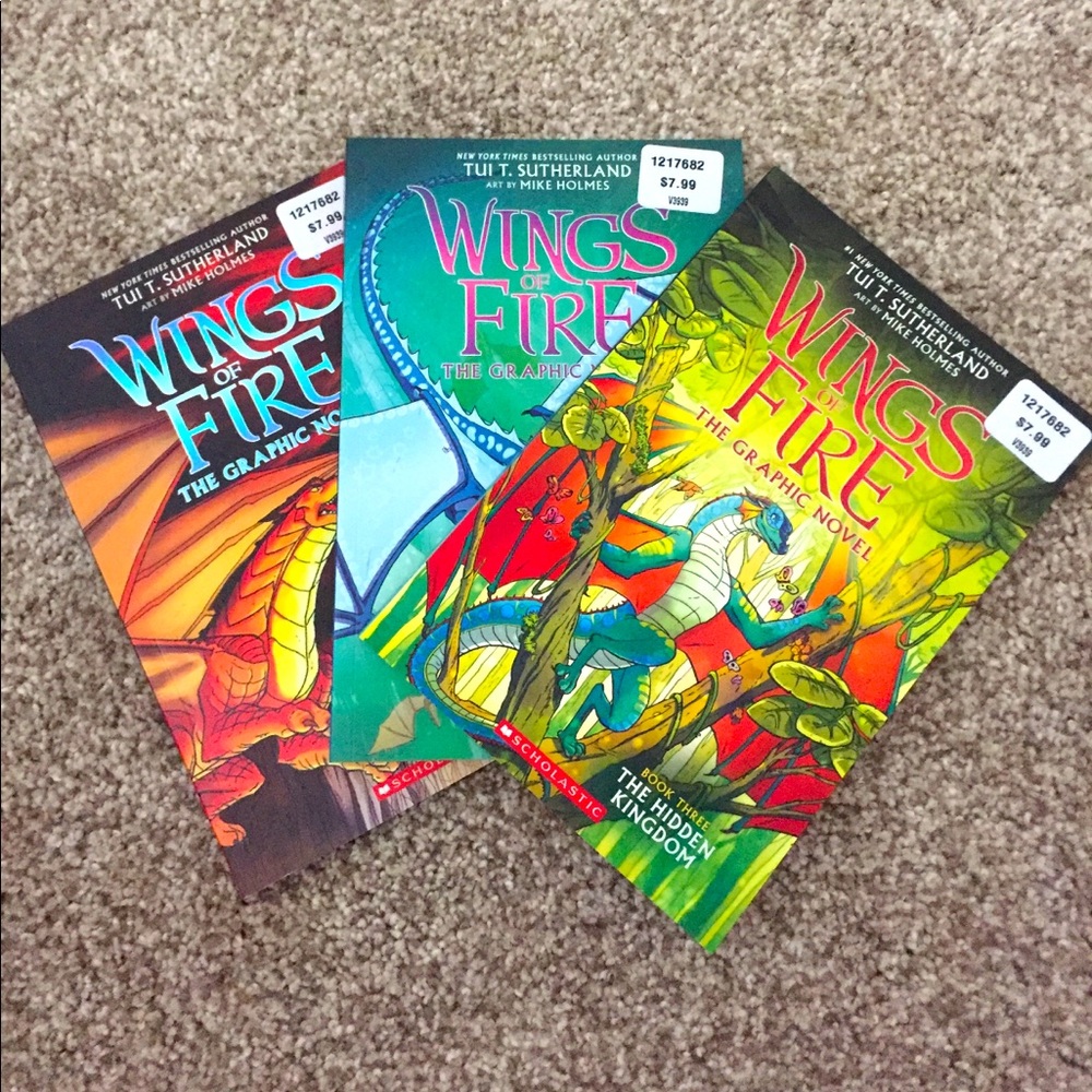 Wings Of Fire Graphic Novels 1-3